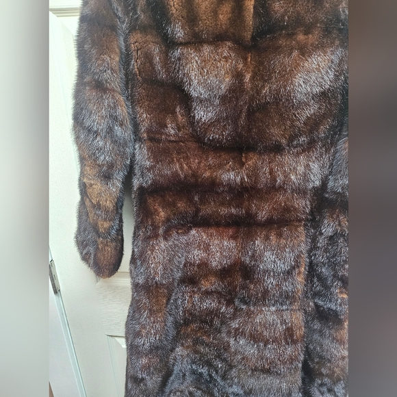 Mink fur long coat - Picture 13 of 16